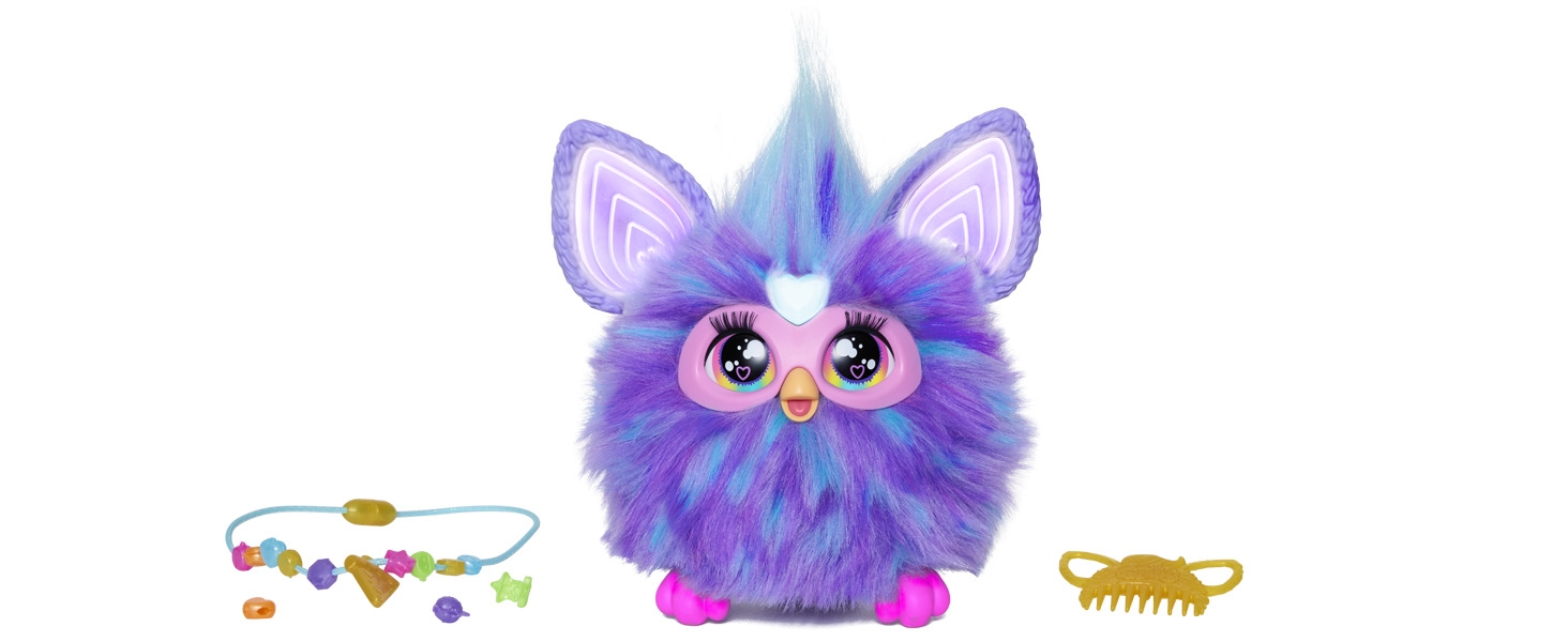 F6743 Furby Purple B0BDHQ29JL