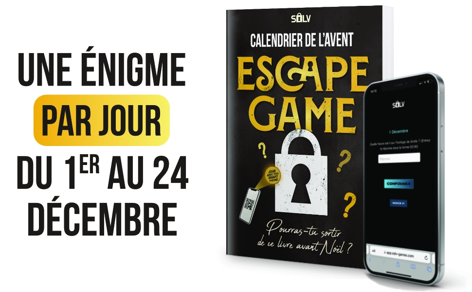 calendrier de l'avent escape game 2023