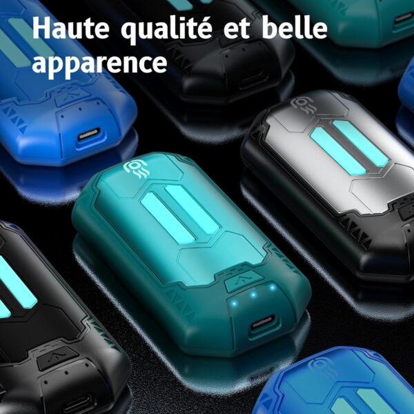 OUTJUT Chauffe Main 2 Packs, 6000mAh Chaufferette Main Reutilisable, USB  Chauffe-Mains 3 Modes de Chauffage 2S Rapide, pour – La Boutique Diverse