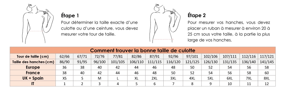 woman culotte sizes